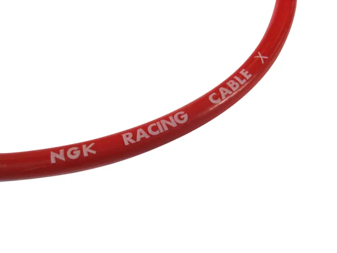 Bougiekabel rood NGK CR4 racing met bougiedop (top kwaliteit!) product