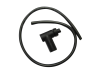 Bougiekabel 7mm Elec met bougiedop zwart 