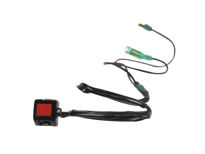 Switch engine kill button with harness product