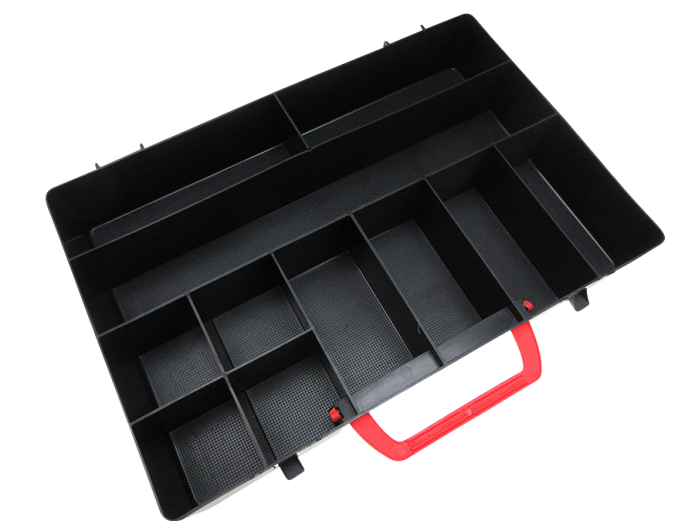 Assortimentskoffer 11 vaks 35x25x6cm