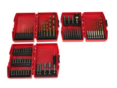 Metal drills and bits set 64-pieces