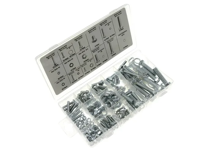 Bolts and nuts assortment 240-pieces main