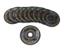 Angle grinder cutting disc 115x1mm (10 pieces) thumb extra