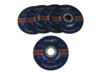 Angle grinder cutting disc 115x3mm for metal (5 pieces)