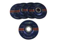 Angle grinder cutting disc 115x3mm for metal (5 pieces)