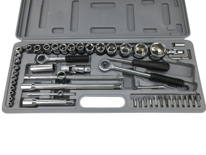 Socketset 52-piece, 1/4 + 1/2 inch product