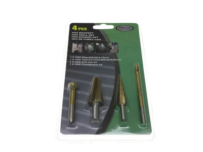 Metal drills set HSS 4 pieces product