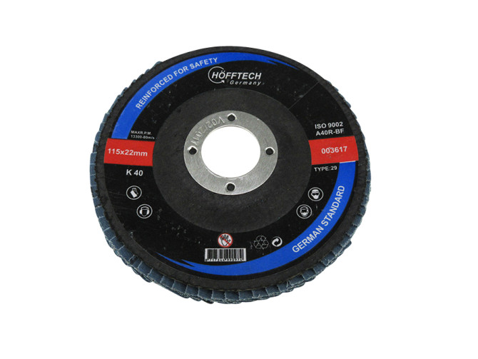 Angle grinder flap disc 115mm K 40 product