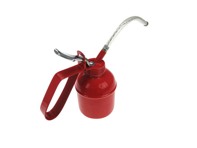 Oil can with flexible spout product