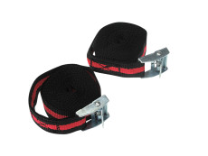 Ratchet tie down set 2x 2.5 meter