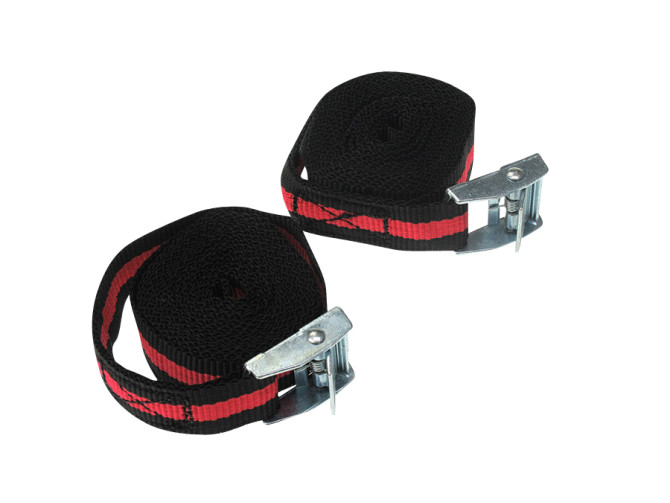 Ratchet tie down set 2x 2.5 meter product