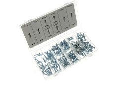 Screws assortment self tapping 120-pieces