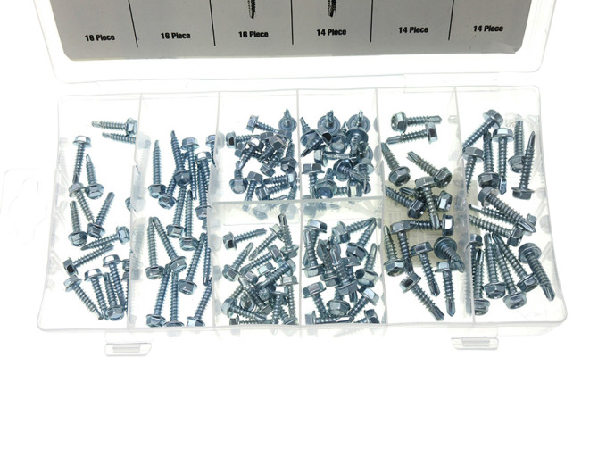 Screws assortment self tapping 120-pieces product