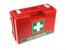 First aid kit with wallmount thumb extra