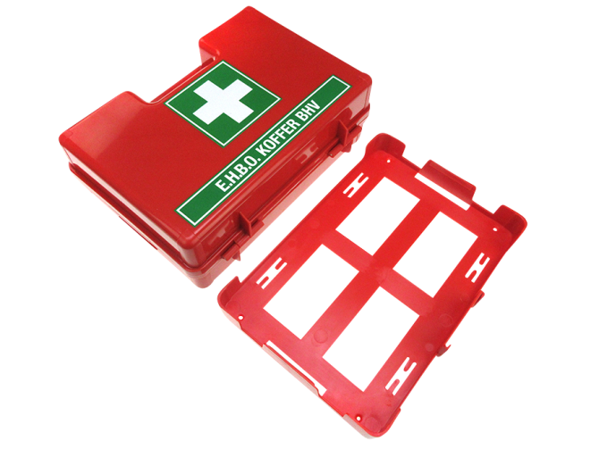 First aid kit with wallmount product