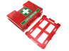 First aid kit with wallmount thumb extra