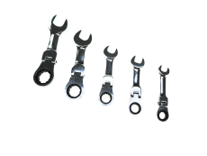 Ring ratel stubby flex 5-delig metrisch
