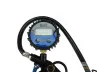 Tire pressure meter with digital readout thumb extra