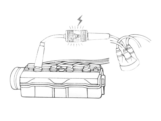 Ontsteking vonk tester gereedschap product