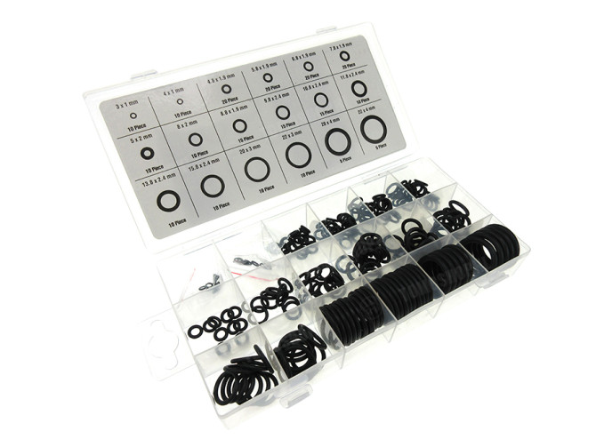 O-ring assortment set 225-pieces main