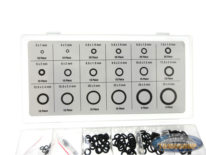 O-ring assortiment set 225-delig product