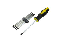 Screwdriver 10 in 1 set duo handle