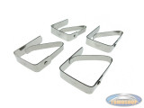 Tablecloth clip 4 piece stainless steel