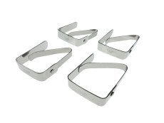 Tablecloth clip 4 piece stainless steel