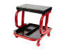 Workshop stool with storage on wheels thumb extra