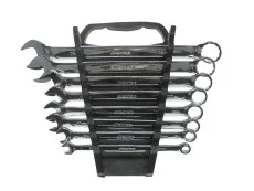 Plug-ring wrenches polish 8-piece