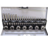 Threading tool set 32-pieces Mannesmann A-quality thumb extra