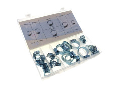 Hose clamps assortment 26-pieces