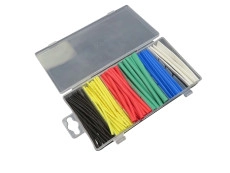 Electric cable heatshrink assortment 6 colors 100-pieces