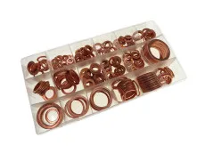 Copper ring assortiment 350-piece