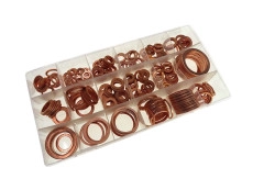 Copper ring assortment set 350-pieces