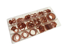 Koperring assortiment set 350-delig