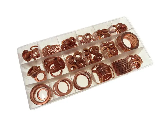 Copper ring assortiment 350-piece main