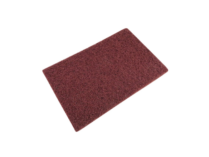 Schuurvlies hand pad middel grof rood 150x230mm scotch brite product