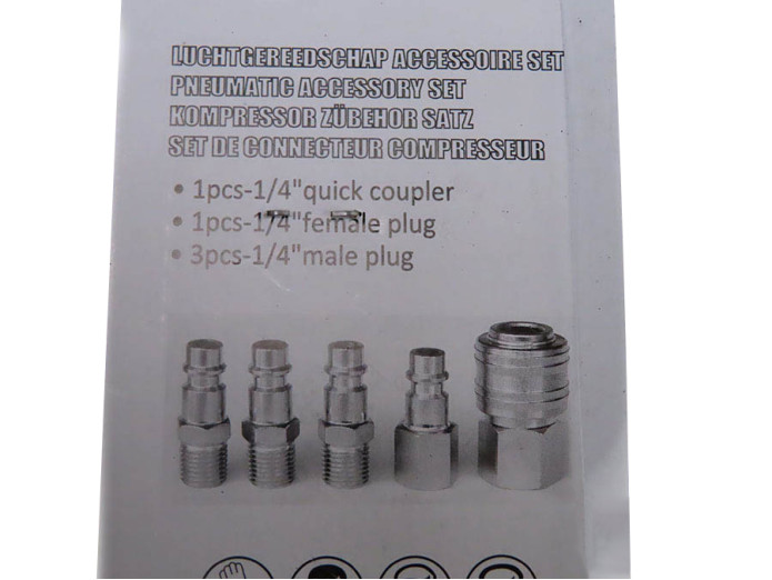 Compressor accessory set 5 pieces