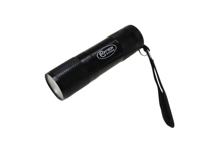 Flashlight LED COB 1 watt black small product
