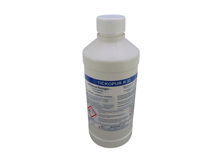 Ultrasonic cleaner cleaning fluid Tickopur R33 2L product