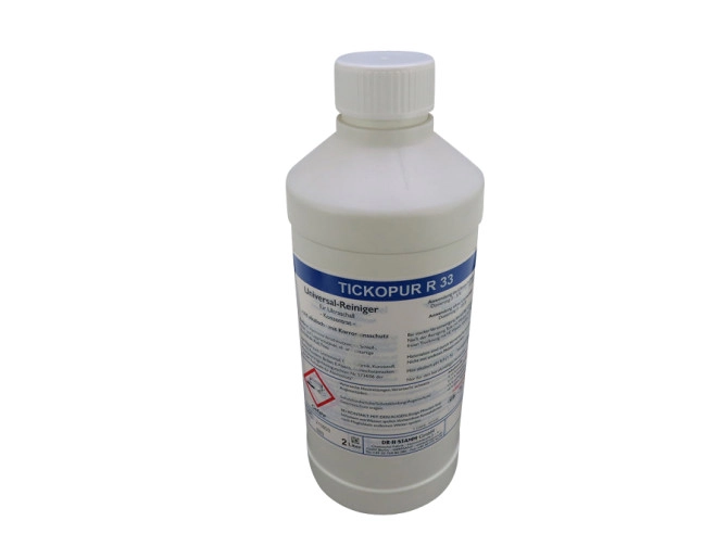 Ultrasoon reiniger reinigingsvloeistof Tickopur R33 2 liter product