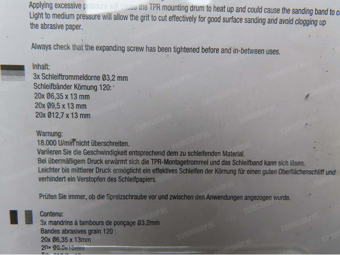 Multitool-Schleifmittel-Zubehörsatz 63-teilig