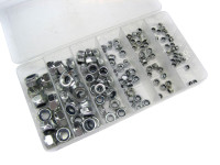 Nut self-locking assortment 150-pieces