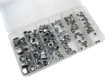 Nut self-locking assortment 150-pieces