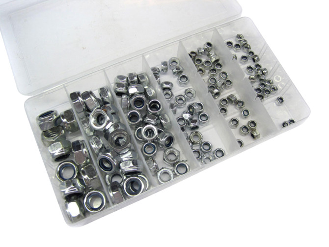 Nut self-locking assortment 150-pieces product