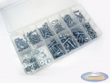 Bolts and nuts assortment 347-pieces