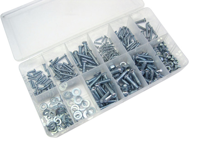 Bolts and nuts assortment 347-pieces product