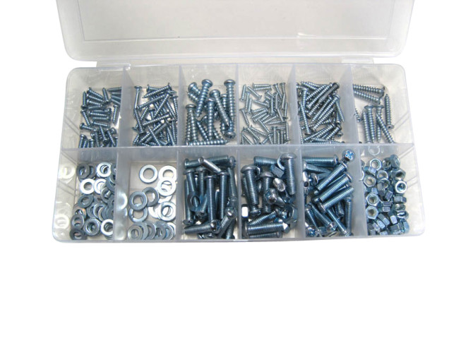 Bolts and nuts assortment 347-pieces product