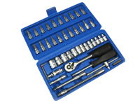 Socket set 46-pieces